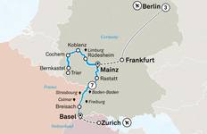 Circuit Châteaux et vignobles du Rhin et de la Moselle avec Berlin 2027 - 11 jours (from Zurich to Berlin)