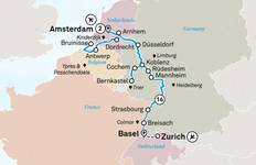 Romantic Rhine & Moselle with Amsterdam 2027 - 17 Days (from Zurich to Amsterdam) Tour