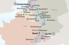 Circuit Romantique Rhin et Moselle avec Amsterdam et Suisse 2027 - 21 jours