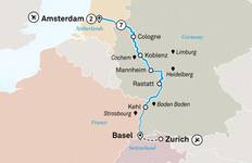 Circuit Les hauts lieux du Rhin avec Amsterdam 2027 - 10 jours (from Zurich to Amsterdam)