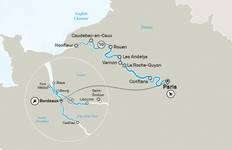 Circuito Normandía y joyas del Sena y la bella Burdeos 2026 - 21 Días (from París to Burdeos)