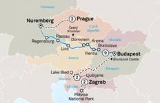 Circuito Danubio a fondo con Praga, Liubliana y Zagreb 2027