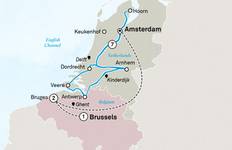 Circuito Molinos de viento, tulipanes y delicias belgas con Brujas 2027 - 11 Días (from Bruselas to Amsterdam)