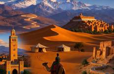 Circuit DEPUIS MARRAKECH : Circuit de 3 jours dans le désert : Ait Ben Haddou - Gorges du Dadès - Gorges du Todra - Merzouga - Erg Chebbi