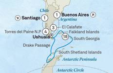 Patagonian Adventure with Antarctica, South Georgia - Cruise & Land Journey Tour