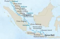 Circuit Voyage ultime : Singapour, Malaisie et les îles d\'Indonésie