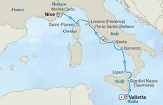 French Riviera, Amalfi Coast & Malta Discovery - Cruise & Land Journey Tour