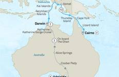 Australia’s Top End, Indonesia & The Ghan - Cruise & Land Journey Tour
