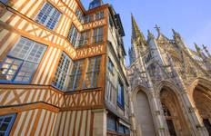 Cultural cruise along the Seine; Versailles, Paris, and Normandy (port-to-port cruise) Tour