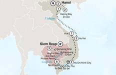 Essence of Vietnam, Cambodia & Luxury Mekong 2028 Tour