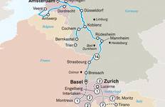 Romantic Rhine & Moselle with Iconic Switzerland 2028 - 27 Days Tour