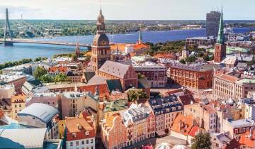 Capitales des pays baltes