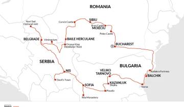 16 Days in Eastern Europe, incl. Bucharest and Sofia