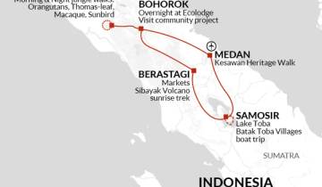 Hoogtepunten van Sumatra