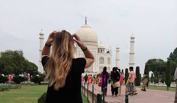 2 Tage Agra Taj Mahal Tour mit Stadtspaziergängen - Spüren Sie die wahre lokale Kultur Rundreise