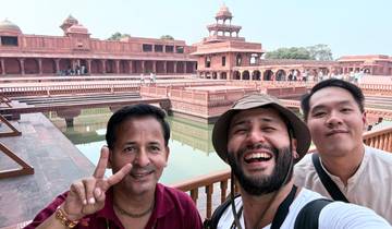 3 Tage 2 Nächte Tiger Safari & Taj Mahal Tour - Abholung in Jaipur, Rückfahrt nach Delhi
