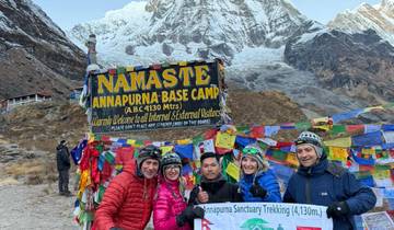 Trekking au camp de base de l\'Annapurna - 10 jours circuit