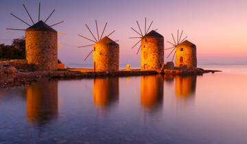 Iconic Islands: Mykonos and Santorini