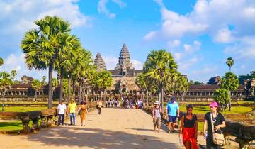 Vacances familiales sur mesure de 8 jours au Cambodge, départ quotidien et guide privé