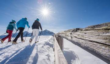 Winter hike in the snow-covered Dolomites - Winter Hiking 8 Days