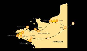 Brittany - 9 days adventure tour
