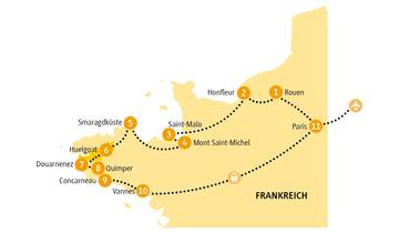 Brittany - 9 days adventure tour