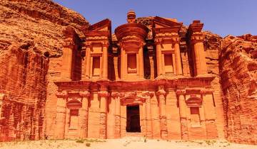 Entdecken Sie Petra und Wadi Rum in 4 Tagen (Einzelzimmer, 4-Sterne-Hotel)