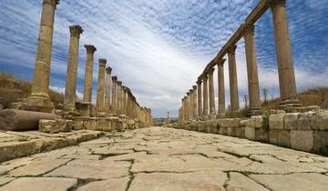 Circuito La vuelta completa a Jordania en 8 días (habitación individual, hotel de 3 estrellas)