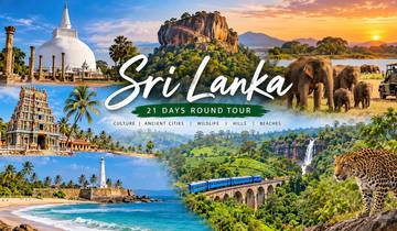 Grande découverte du Sri Lanka : circuit privé de 21 jours circuit