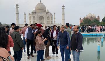 Tagesausflug von Delhi nach Agra mit dem AC-Schnellzug Rundreise
