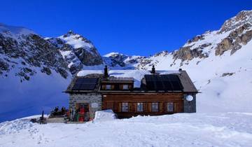 Randonnées à ski en Haute-Engadine - La Jenatschhütte dans le Val Bever (4 jours) circuit