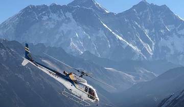Excursion en hélicoptère dans l\'Everest et l\'Himalaya circuit