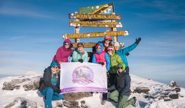 Randonnée sur le Kilimandjaro réservée aux femmes par la voie Lemosho circuit