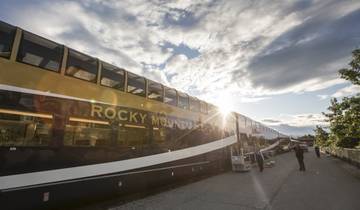 Vacances de 6 jours dans les Rocheuses au départ de Calgary avec le train de luxe Rocky Mountaineer - Laissez-passer gratuit pour une durée limitée pour l\'aventure du champ de glace Columbia circuit