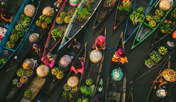 Vietnam Southern Serenity 5 Days in Ho Chi Minh & Mekong Delta - Marché flottant