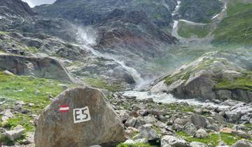 Traversée individuelle des Alpes sur l\'E5 d\'Oberstdorf à Merano circuit