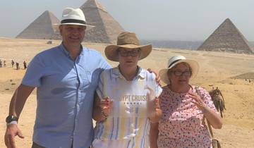 Musée égyptien et grandes pyramides à découvrir en 1 jour : Circuit privé d\'une journée circuit