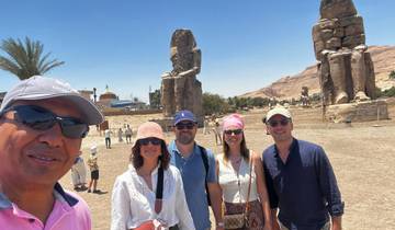 Luxor Highlights mit Heißluftballon und Bananeninsel ab Hurghada 2 Tage Rundreise