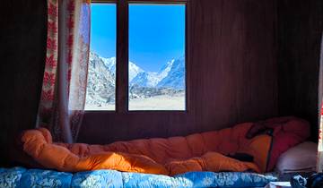 Kanchenjunga Circuit Trek North to South Base Camp.