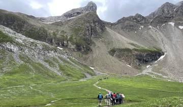 Traversée guidée des Alpes sur l\'E5, d\'Oberstdorf à Merano circuit