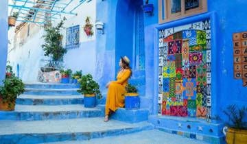 Von Marrakech: Private 4 Tage Reichsstädte- über Chefchaouen Rundreise