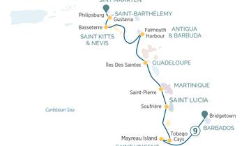 10 Days Caribbean Island-Hopping, incl. St. Martin and Barbados