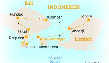 Bali & Lombok / Indonesien: Höhepunkte Rundreise