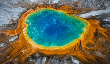 Circuit de 10 jours dans l\'ouest des États-Unis et les Rocheuses canadiennes : Parc national des Glaciers, Yellowstone, Banff, Jasper et Calgary (aller-retour) circuit