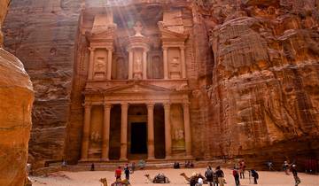 Wunderbares von Jordanien: Petra, Wadi Rum und das Tote Meer 4 Tage ) Rundreise