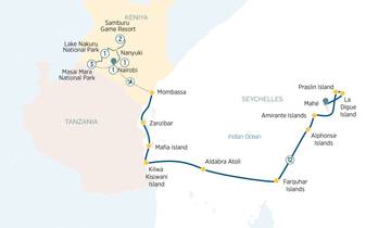 Safari, Seychelles et Océan Indien 2028|2029 circuit