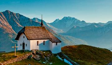 Hiking holidays Aletsch panorama trail Wallis