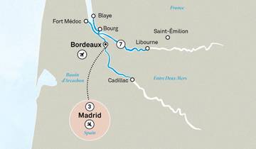 Bordeaux Affair mit Madrid - Eine Weinkreuzfahrt