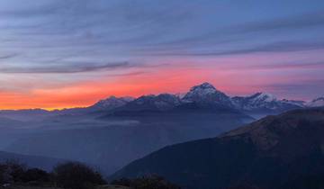 Poonhill et Mulde Peak Trek au lever du soleil (12 jours)
