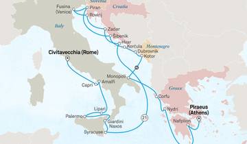 Ultimate Gems of the Greek Islands, Adriatic & Amalfi Coast